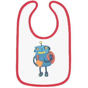 Discover 55 robot 6 png vectorstock 4842445 Bibs