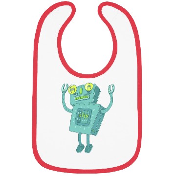 Discover 03 robot 11 png vectorstock 4842445 Bibs