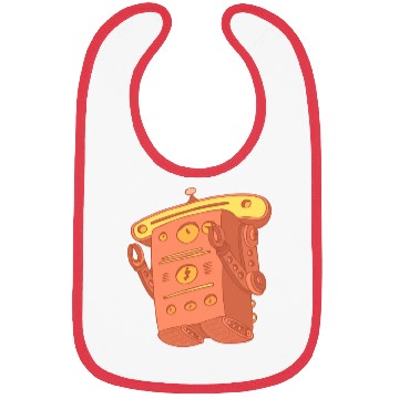 Discover 60 robot 64 png vectorstock 4842445 Bibs