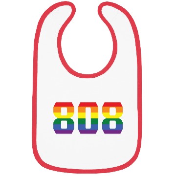 Discover Gay Pride 808 Honolulu Area Code Bibs