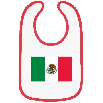 Discover Mexican Flag Bibs