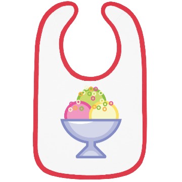 Discover Ice Cream Sundae Bibs