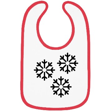 Discover snowflakes Bibs