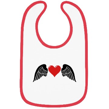 Discover winged heart 2c Bibs