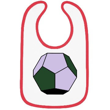 Discover platonic solid Bibs