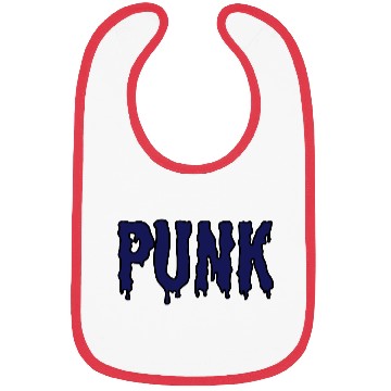Discover punk typo Bibs