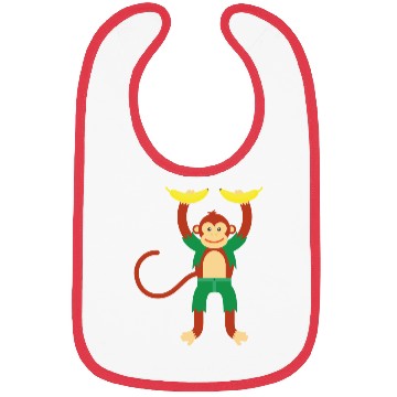 Discover monkey Bibs