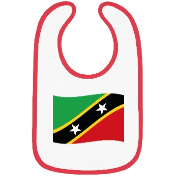 Discover Flag Saint Kitts and Nevis Bibs
