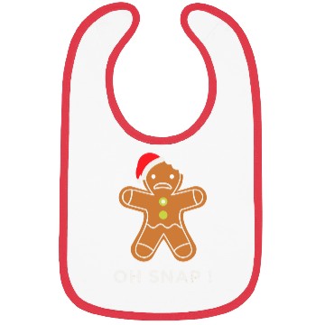 Discover Gingerbread - Oh Snap gingerbread Bibs