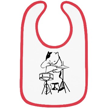 Discover cool drummer cat Bibs