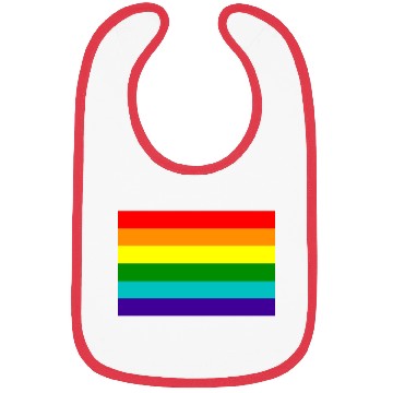 Discover Gay pride rainbow flag Bibs