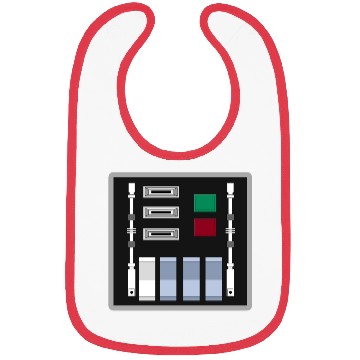 Discover Darth Vader Control Panel - A New Hope Bibs