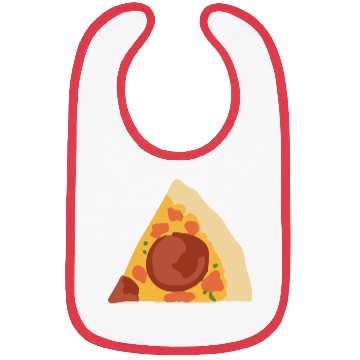 Discover pizza slice Bibs