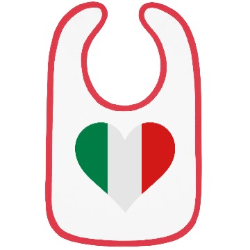 Discover A Heart For Italy Bibs