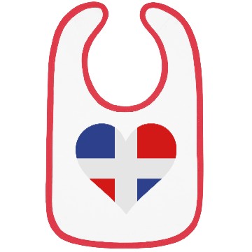Discover A Heart For The Dominican Republic Bibs