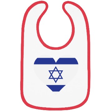 Discover A Heart For Israel Bibs
