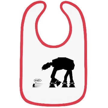 Discover R2D2 vs AT-AT Bibs