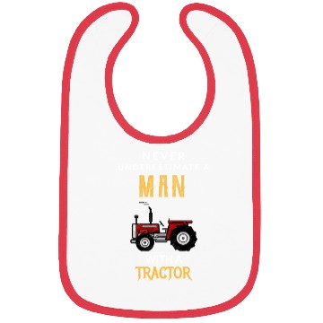 Discover Never underestimate a man his tractor! Bibs