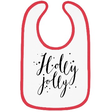 Discover Holly Jolly Bibs