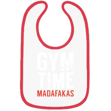 Discover Gym Time Madafakas Bibs