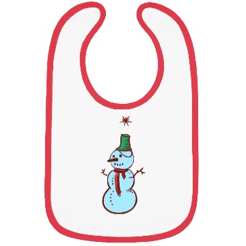 Discover Snowman Bibs