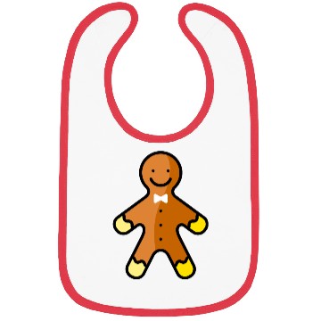 Discover Gingerbread man Bibs
