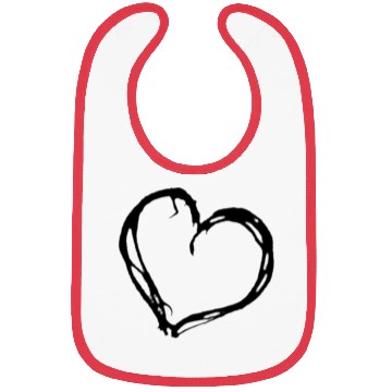 Discover black heart Bibs