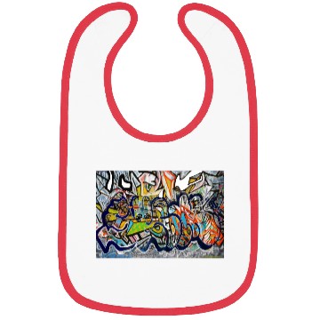 Discover graffiti wall Bibs