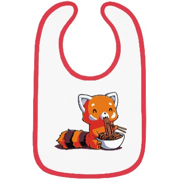 Discover Red Panda Express Bibs