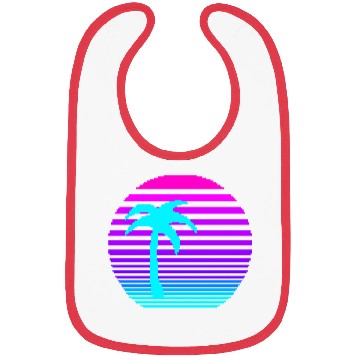 Discover Aesthetic Sun & Palm Bibs