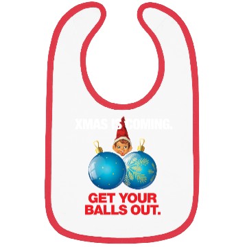 Discover Christmas Balls Bibs