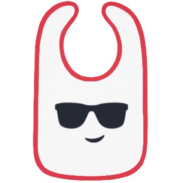 Discover Smiley Face 3 Bibs
