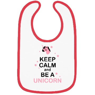 Discover keep calm unicorn Bibs