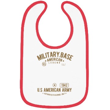 Discover Military Base Bibs