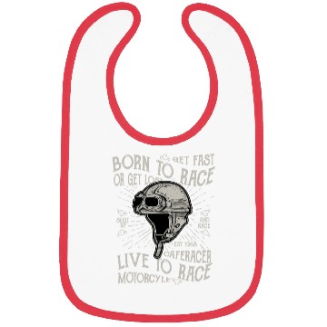 Discover Born to Race Bibs