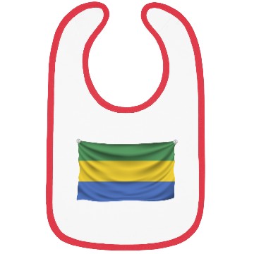 Discover flag gabon Bibs