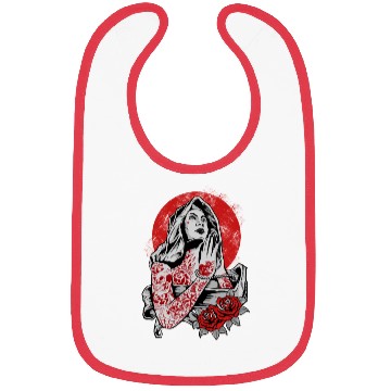 Discover Virgin Mary Tattoo Bibs