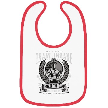 Discover Train Insane Bibs