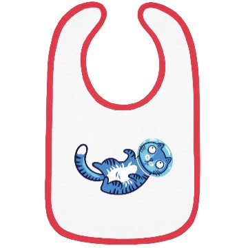 Discover Space cat Bibs