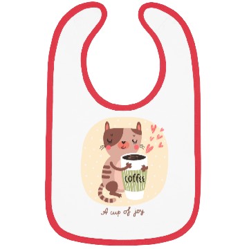 Discover Cup of joy Bibs