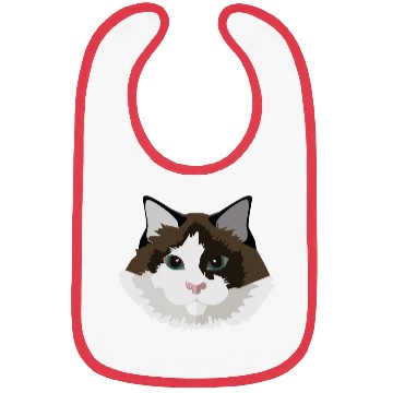 Discover Cat face Bibs
