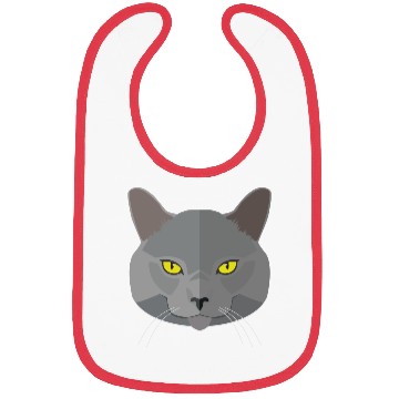 Discover Cat face Bibs