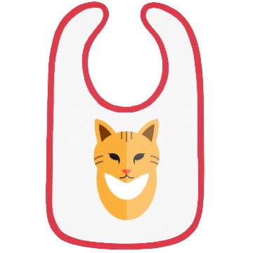 Discover Cat face Bibs