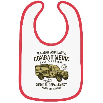 Discover US army ambulance Bibs
