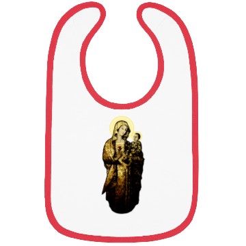 Discover Our Virgin Mother (and Son) Bibs