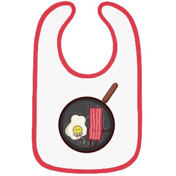 Discover BACON X EGG FRYPAN Bibs