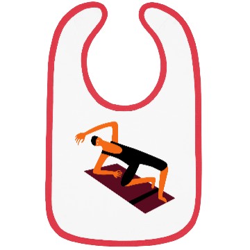 Discover yoga pose Bibs