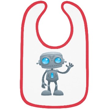 Discover Waving Robot Bibs
