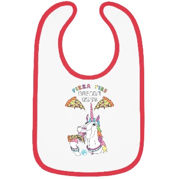 Discover Pizza Pies Before Guys Unicorn Outline Bibs