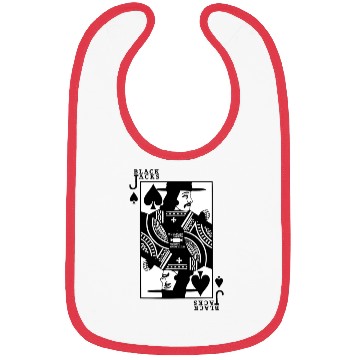 Discover black jack Bibs